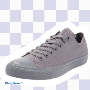 ALL GRAY LOW TOP ALL STAR CONVERSE